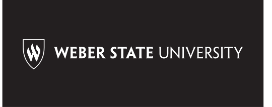 Primary Academic Logo, wordmark lockup, white on black variant, cell 50