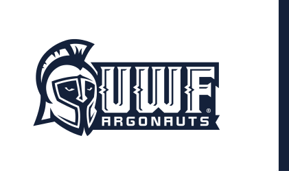UWF Argonauts wordmark, 1-color outline variant, cell 21