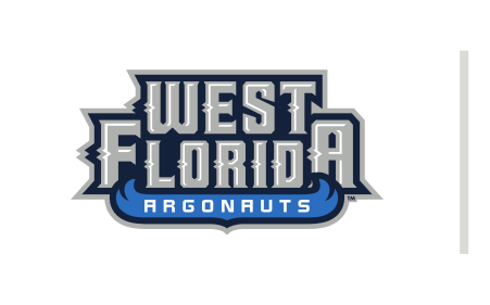 West Florida Argonauts wordmark, full color variant, cell 49