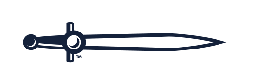 Sword mark, black/white variant, cell 75