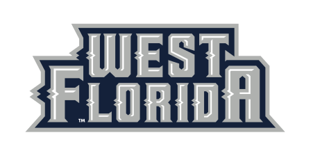West Florida wordmark, full color variant, cell 85