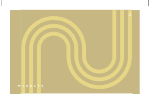 Wingate flag logo, full color square variant