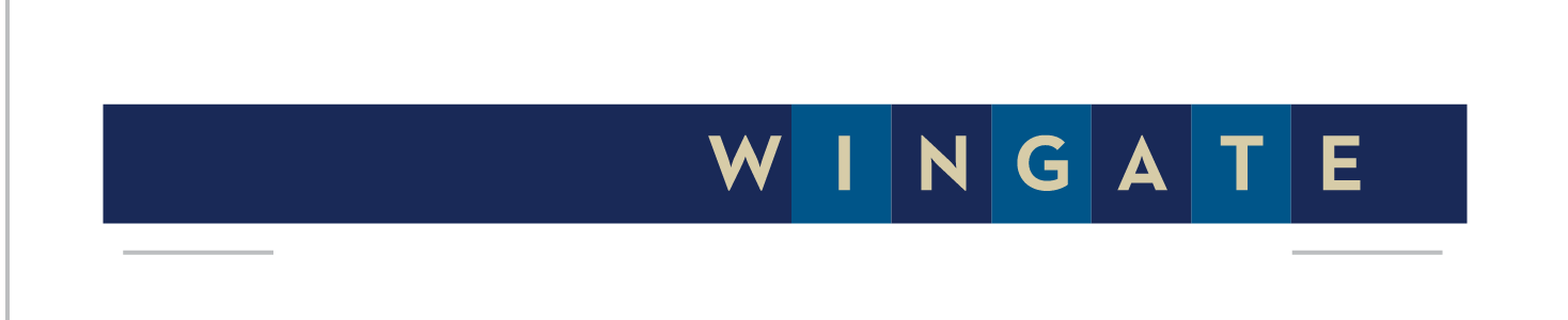 WINGATE, logo band variant