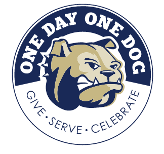 ONE DAY ONE DOG logo, full color variant