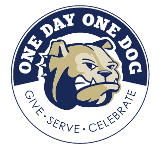 ONE DAY ONE DOG logo, full color variant