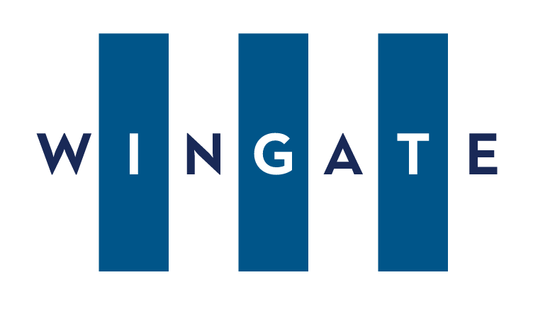 Wingate University logo, 3 stripe logo, web only variant