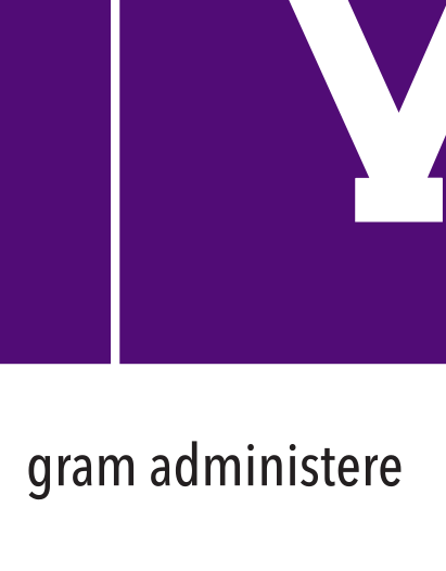 Institutional Tagline Mark, horizontal, purple on white variant, cell 13