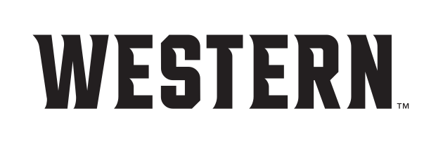 wordmark WESTERN, black variant, cell 59