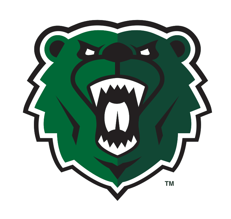 bear head mascot in shield, full color variant, cell 3