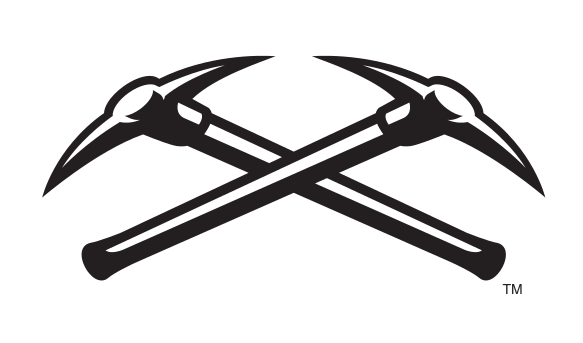 crossed pickaxes, black/white variant, cell 29