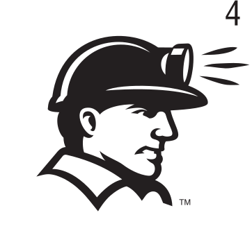 Pioneer head, black/white variant, cell 45