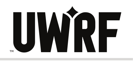 UWRF wordmark, black variant, cell 1