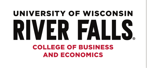 University wordmark + College of Business, black/red variant, cell 23