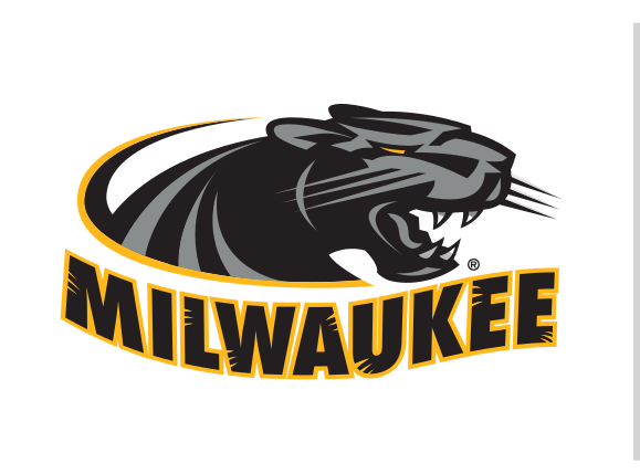 Panther head with MILWAUKEE wordmark, gold/black embroidery variant, cell 5