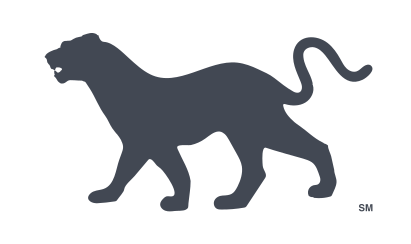 Panther statue, silhouette variant, cell 53