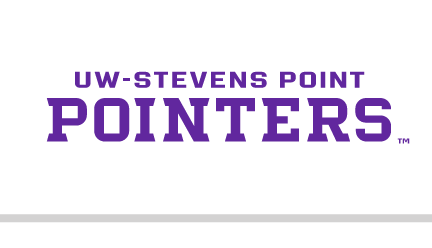 UW-Stevens Point Pointers wordmark stacked, full color variant, cell 49