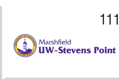 Marshfield UW-Stevens Point mark, full color variant, cell 111