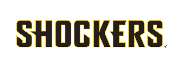 Shockers wordmark, black variant, cell 18