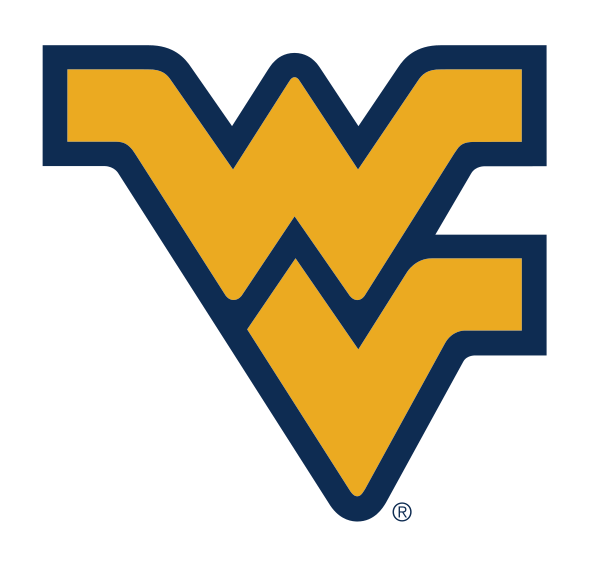 Flying WV, gold with blue outline variant, cell 3