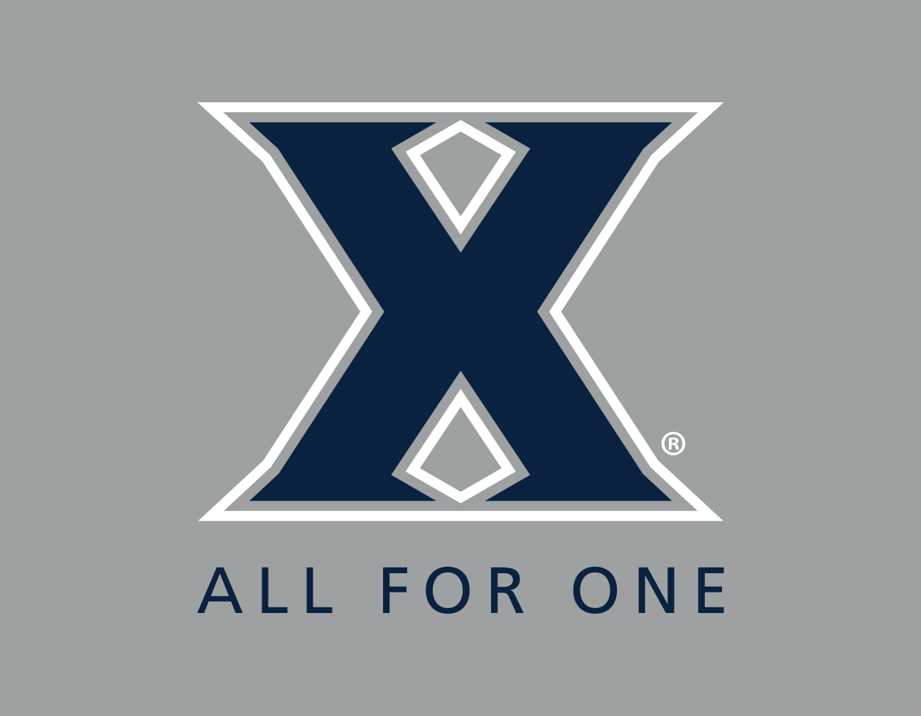 all for one signature, stacked blue/grey on grey variant, cell 21