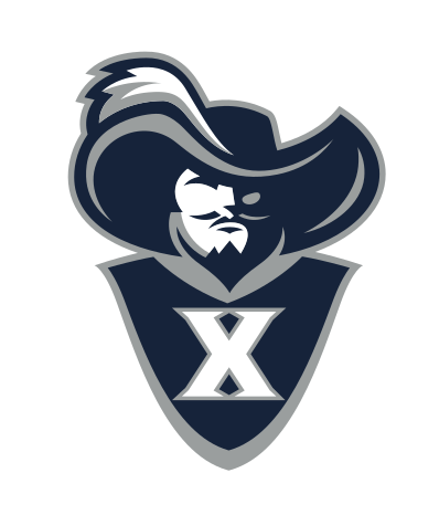 mascot head with X, blue and grey variant, cell 38