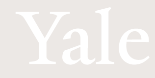 Yale wordmark, insufficient contrast variant