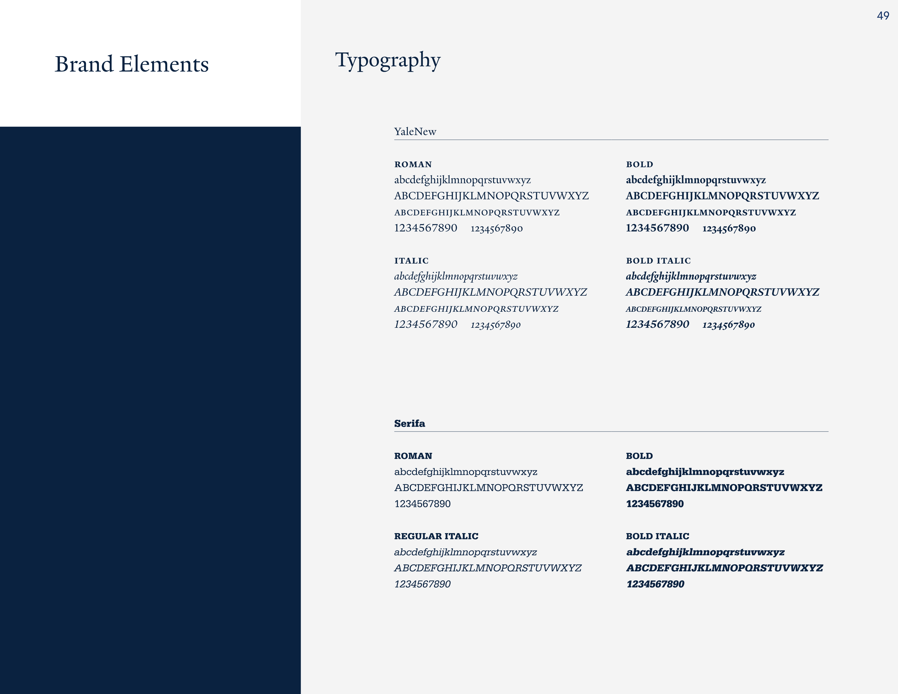 Full Page Guideline Sheet, Standard variant