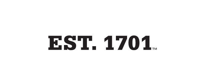 EST. 1701, PMS 289 variant