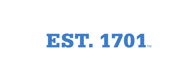 EST. 1701, PMS 660 variant