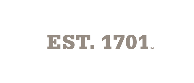 EST. 1701, PMS Warm Gray 7 variant