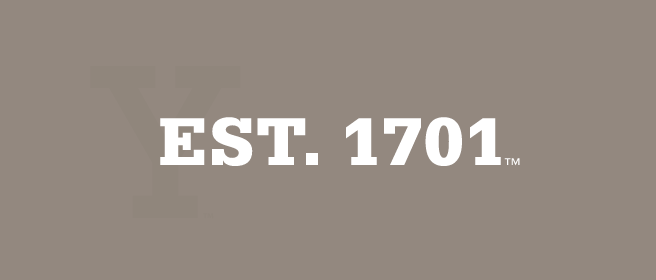 EST. 1701, White on PMS Warm Gray 7 variant