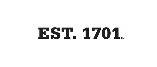 EST. 1701, Black variant