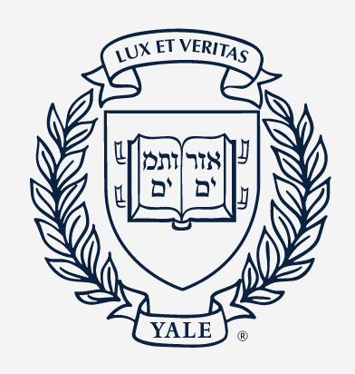 Yale seal, one-color navy variant