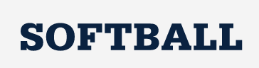 Softball, wordmark variant