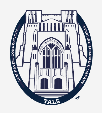 Yale Sterling Memorial Library, one color building in circle variant
