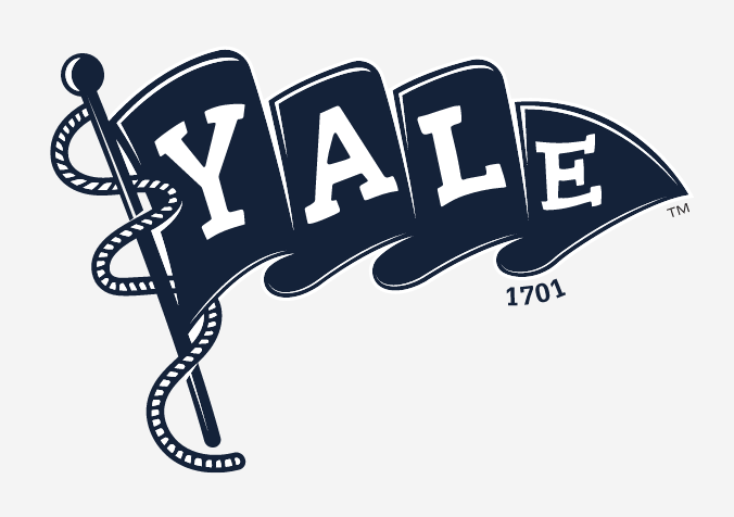 Yale University logo, pennant with '1701' text variant