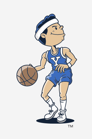 Yale mascot, basketball variant