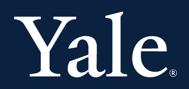 Yale Serif, White on PMS 289 variant