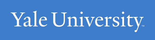 Yale University Serif, White on PMS 660 variant