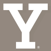 Yale Slab Y, White on PMS Warm Gray 7 variant