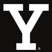 Yale Slab Y, White on black variant