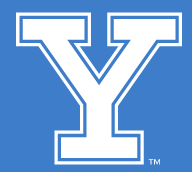 Yale Athletic Y, White on PMS 660 variant
