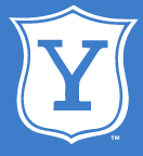 Yale Vintage Shield, White on PMS 660 variant