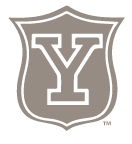 Yale Vintage Shield, PMS Warm Gray 7 variant