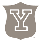 Yale Vintage Shield, PMS Warm Gray 7 variant