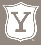 Yale Vintage Shield, White on PMS Warm Gray 7 variant