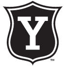 Yale Vintage Shield, White on black variant