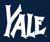 Yale Flag Logo, White on PMS 289 variant