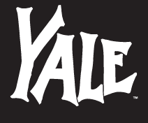 Yale Flag Logo, White on black variant