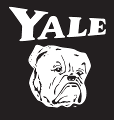 Yale Vintage Sailor & Bulldog, White on black variant